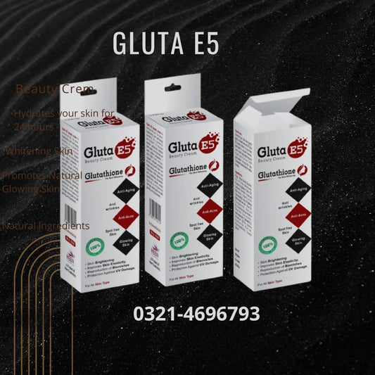 3 Packs Gluta E5